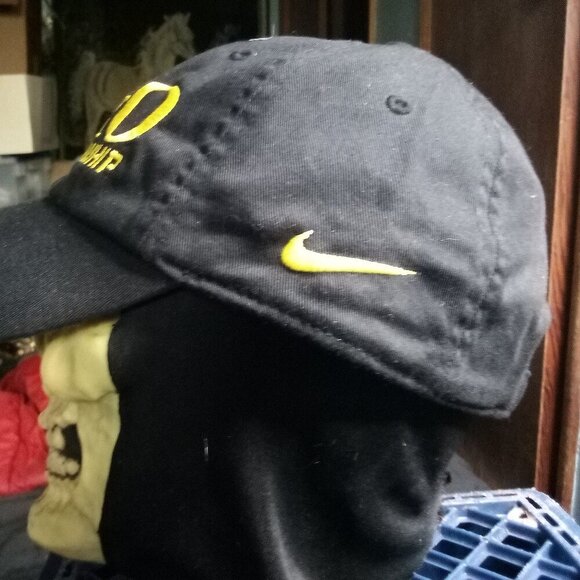 Nike Oregon Ducks BCS National Championship Strap Hat Cap - Picture 4 of 11